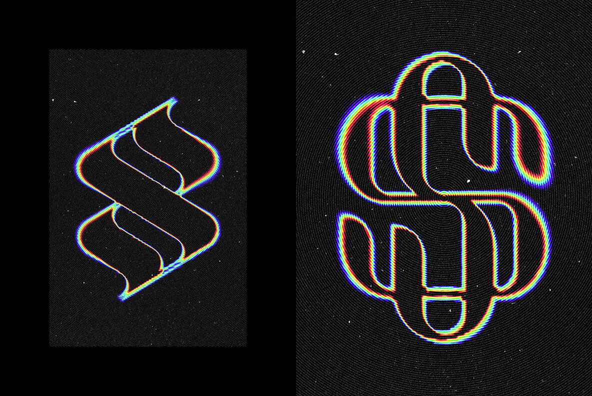 Circle Blur Text and Logo Effect 2