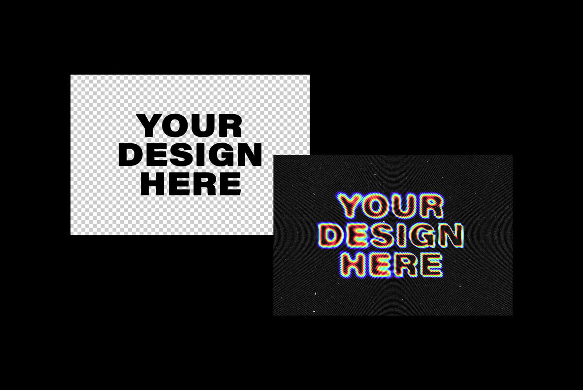 Circle Blur Text and Logo Effect 3