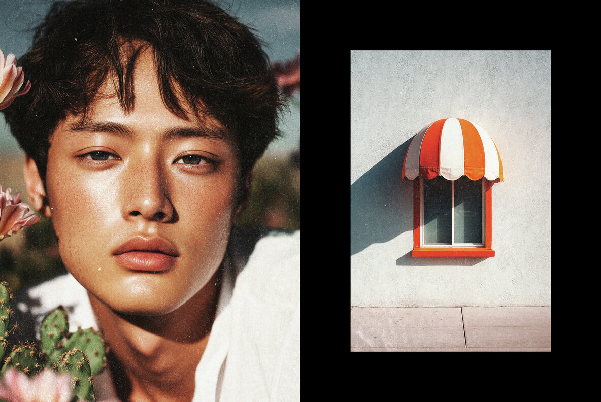 Authentic Postcard Photo Effect 4