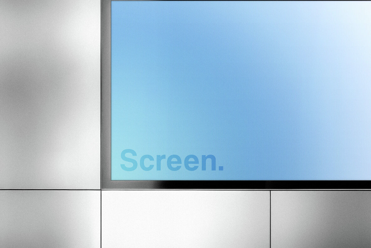 Metal Panels Screen Mockup 3
