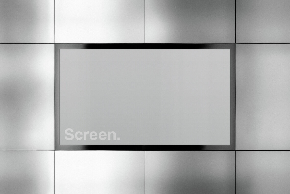 Metal Panels Screen Mockup 4
