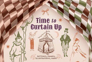 Time to Curtain Up   Circus set