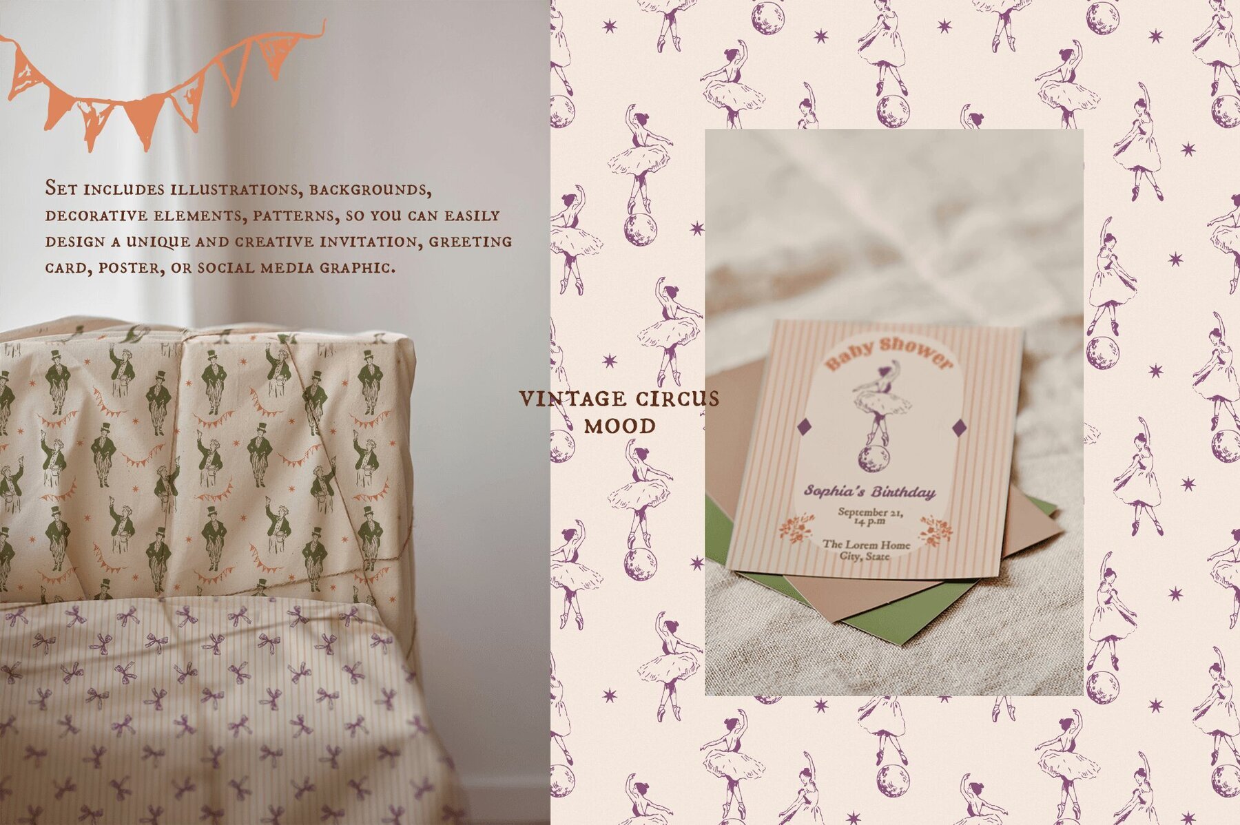 Time to Curtain Up   Circus set 2