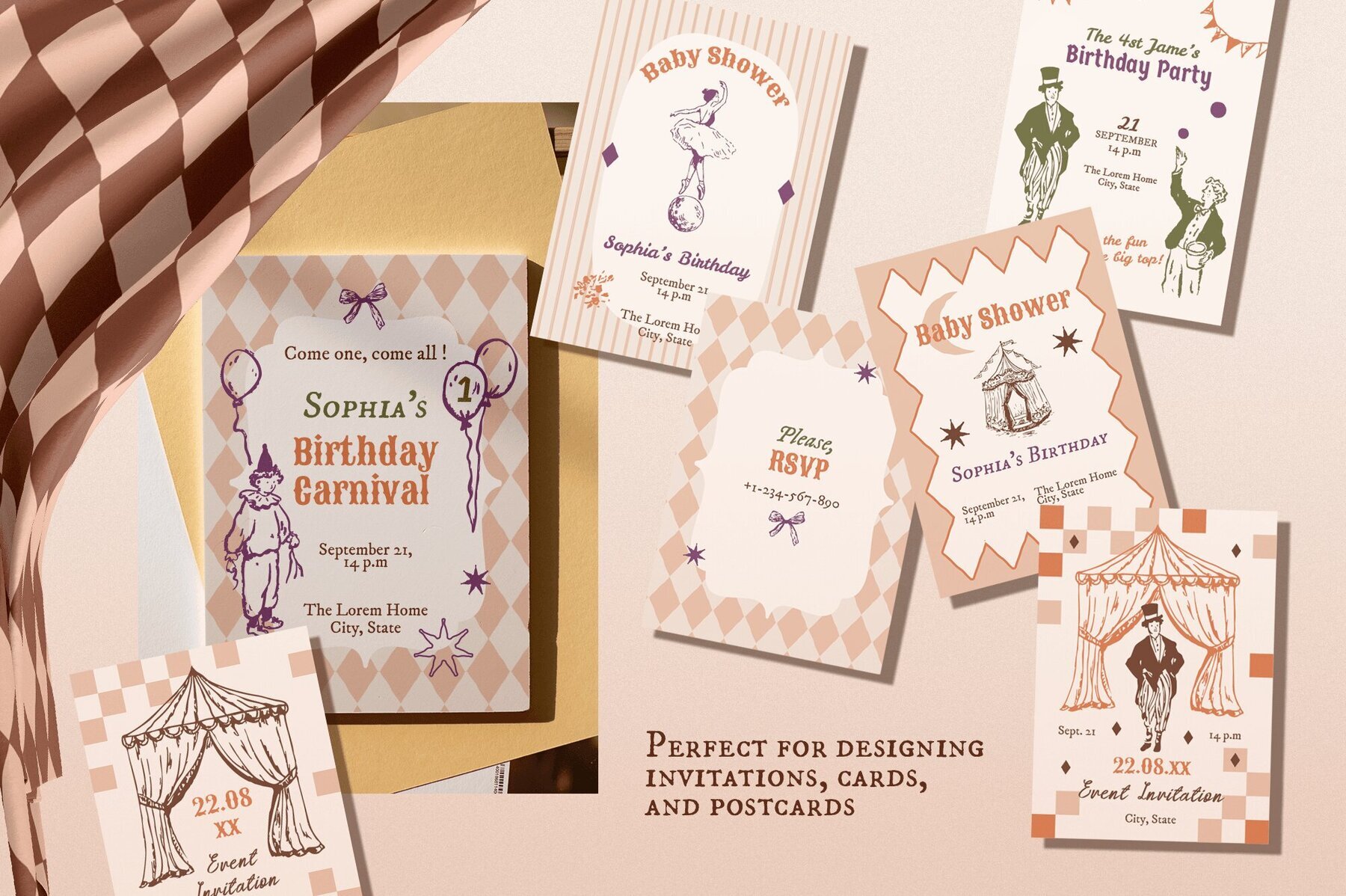 Time to Curtain Up   Circus set 3