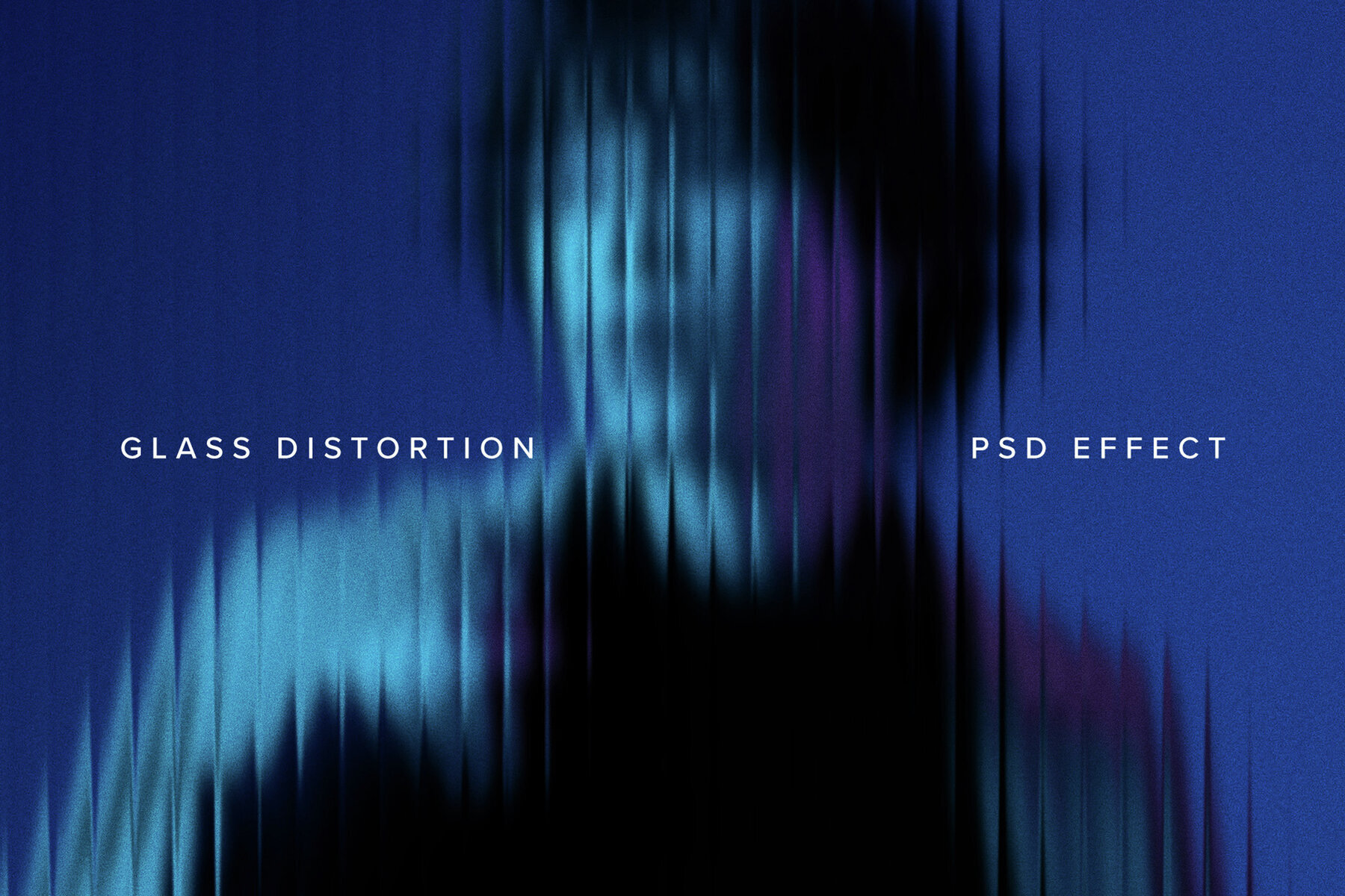 Reeded Glass Image Effect Mockup 1