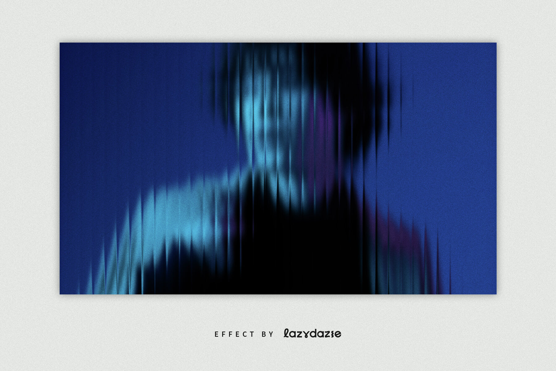 Reeded Glass Image Effect Mockup 2