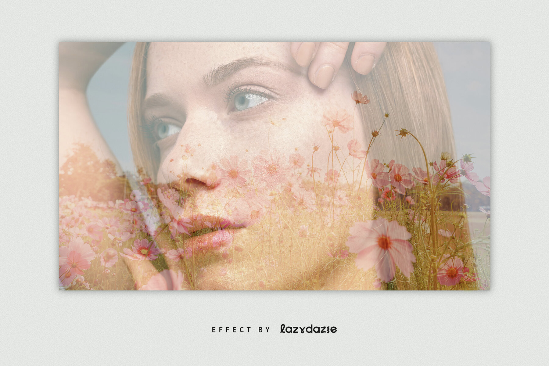 Double Exposure Image Effect Mockup 2
