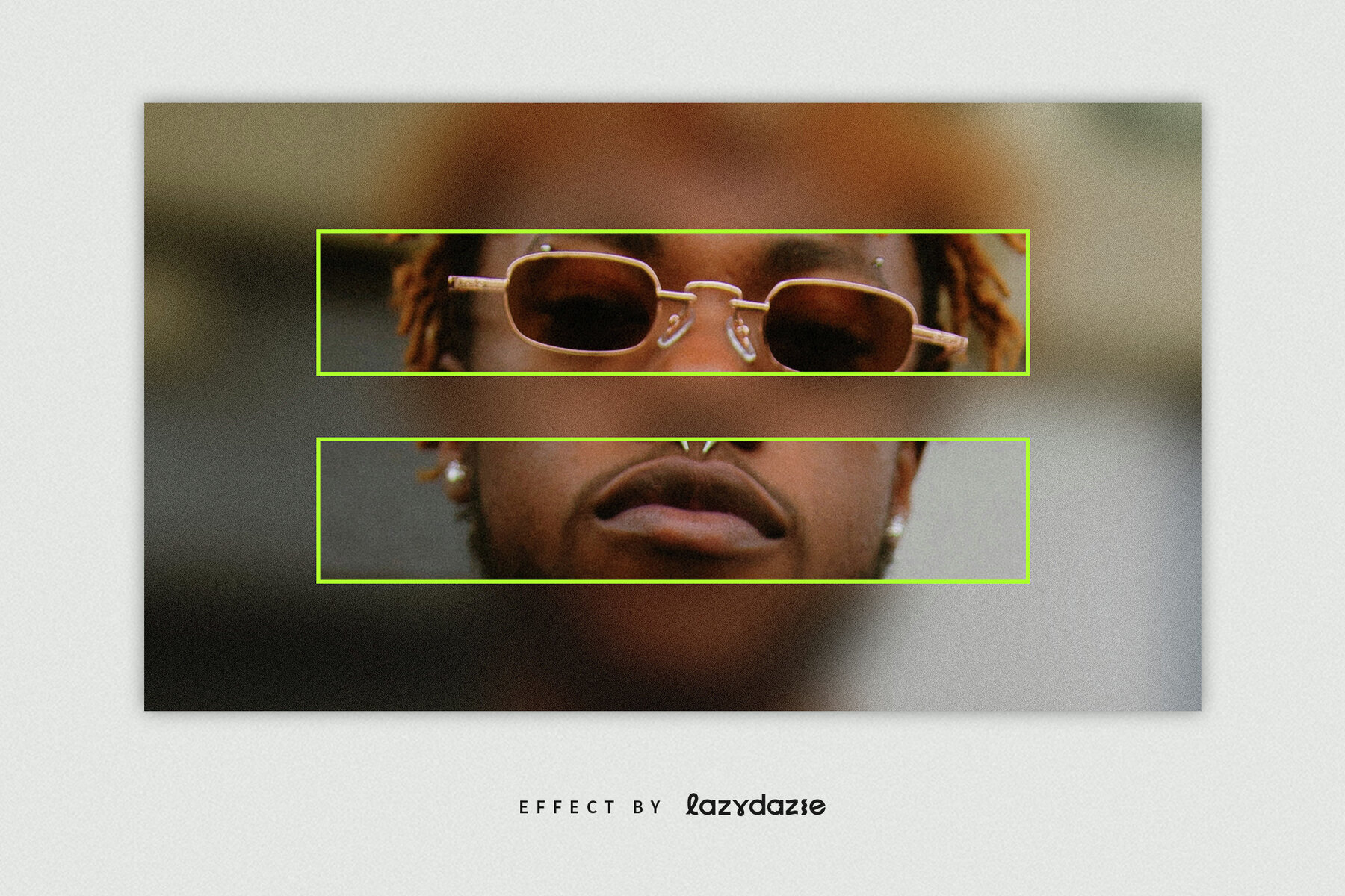 Soft Haze Image Effect Mockup 2