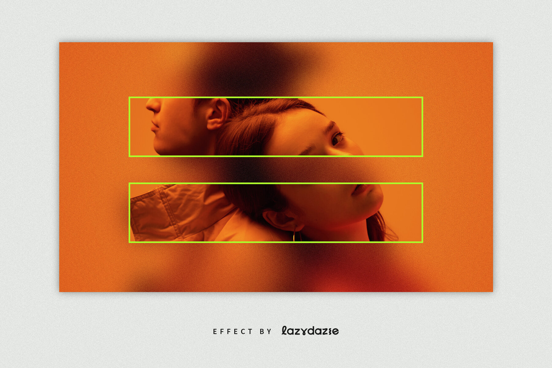 Soft Haze Image Effect Mockup 5