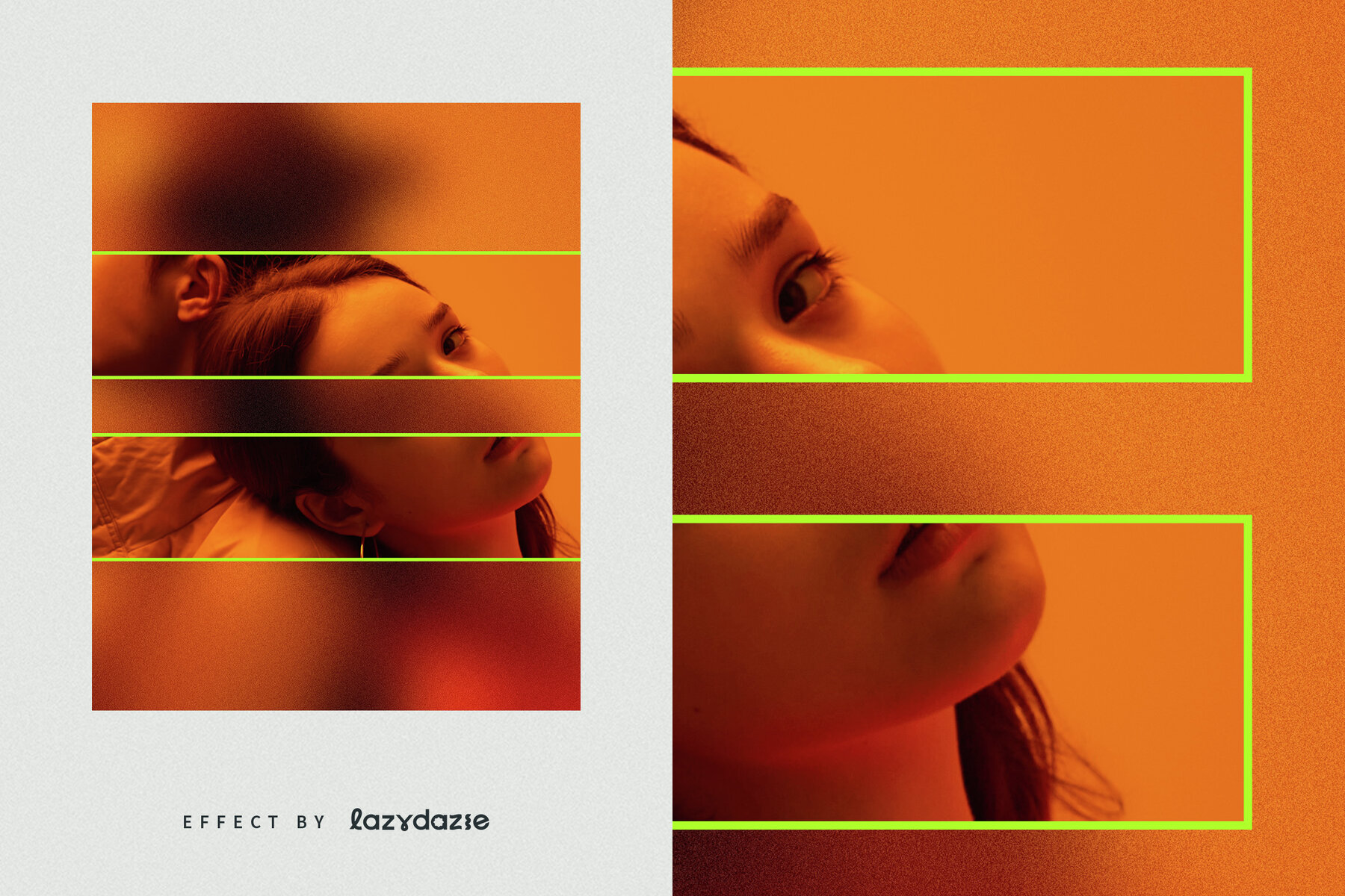 Soft Haze Image Effect Mockup 6