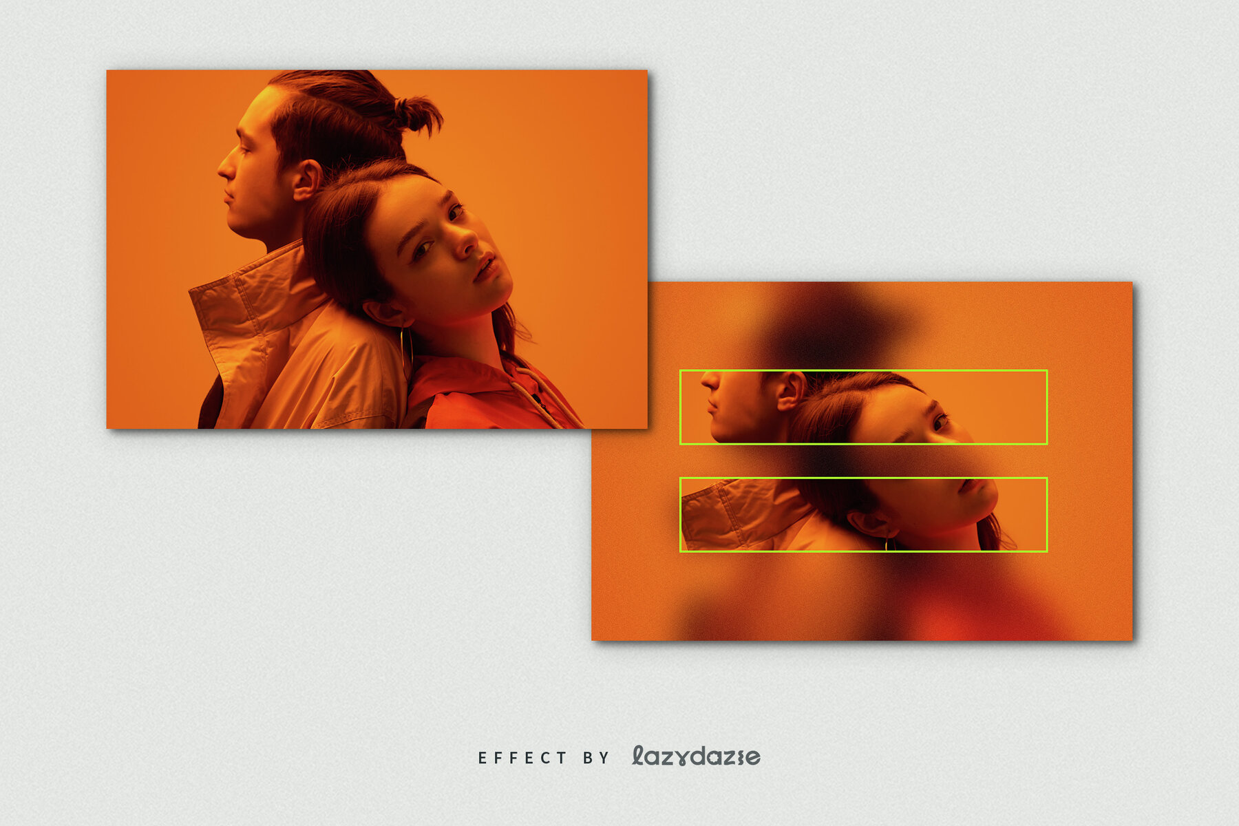 Soft Haze Image Effect Mockup 8