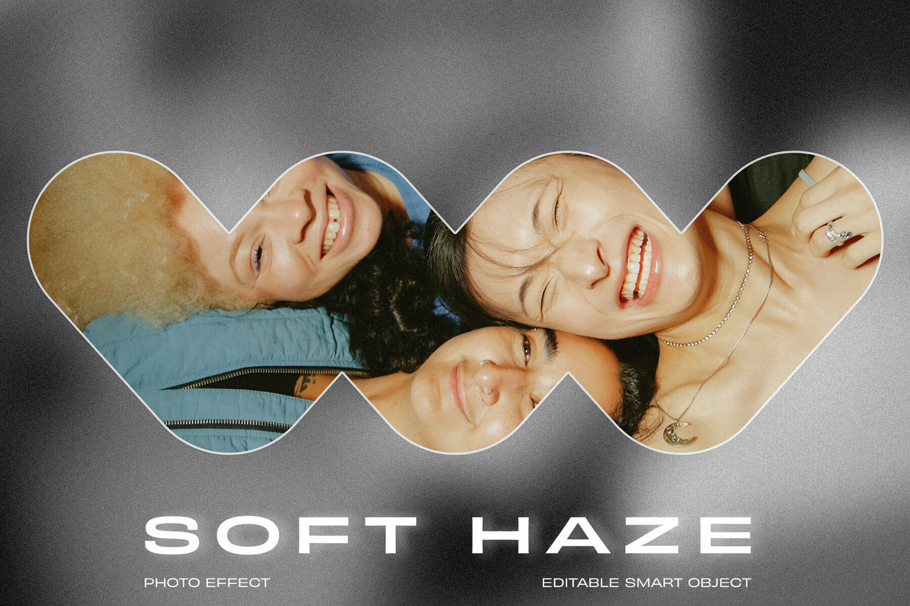 Soft Haze Image Effect Mockup 1