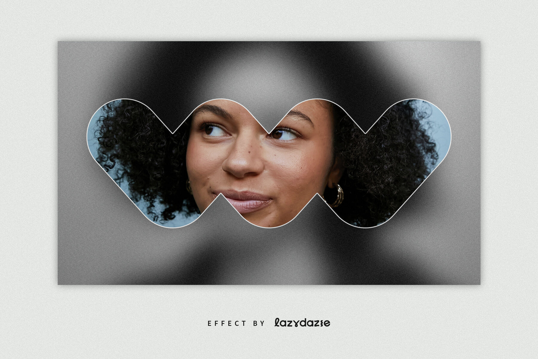 Soft Haze Image Effect Mockup 4