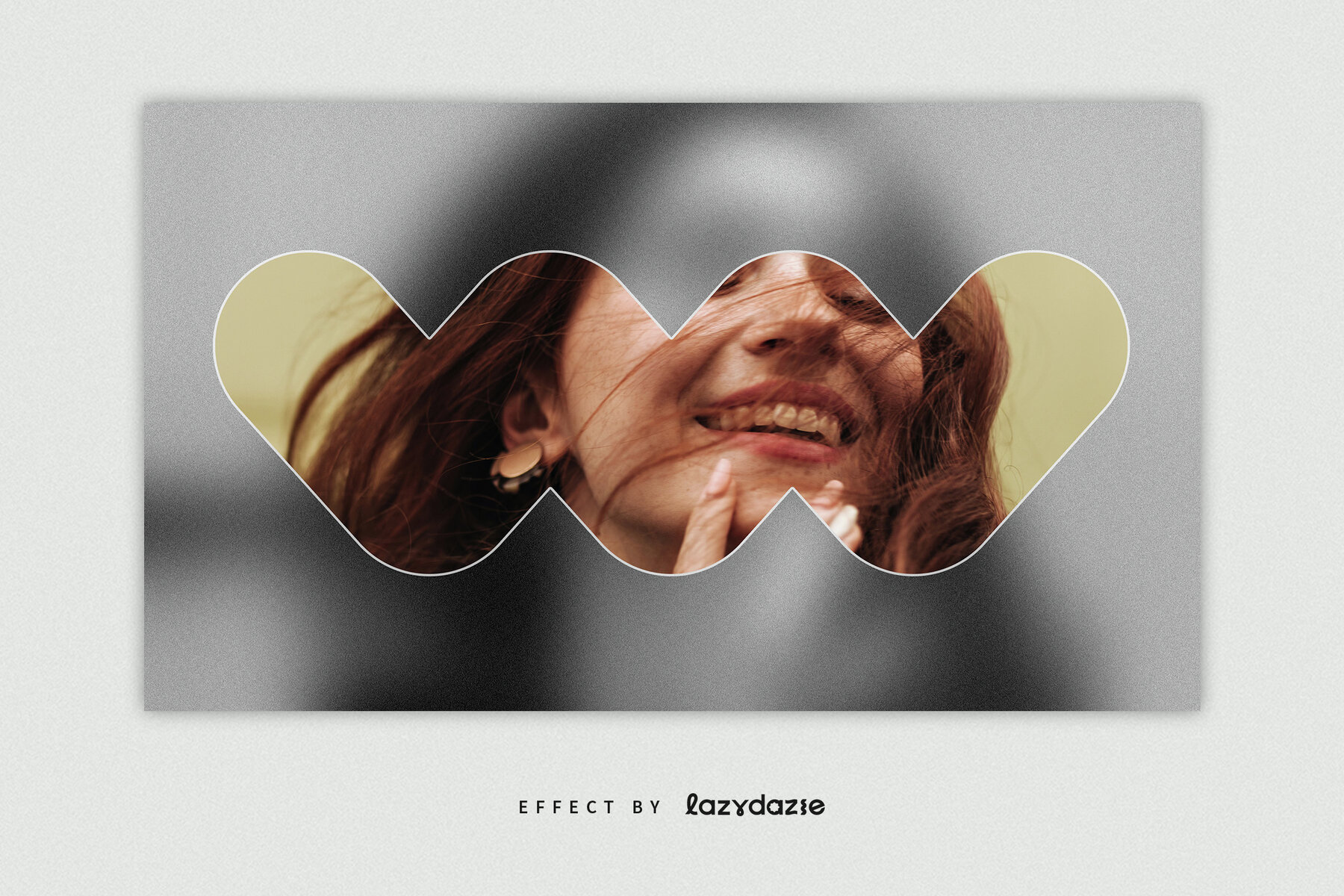 Soft Haze Image Effect Mockup 5