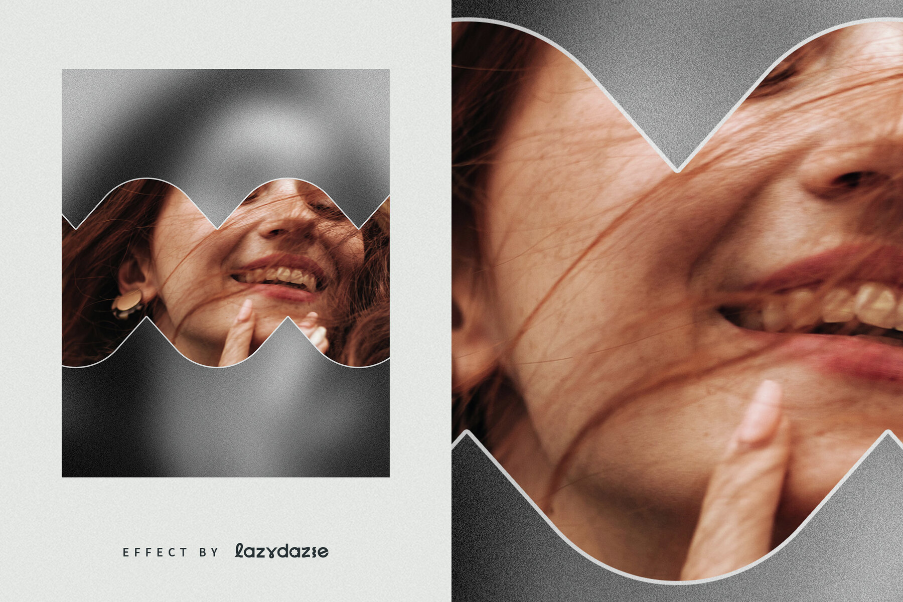 Soft Haze Image Effect Mockup 6