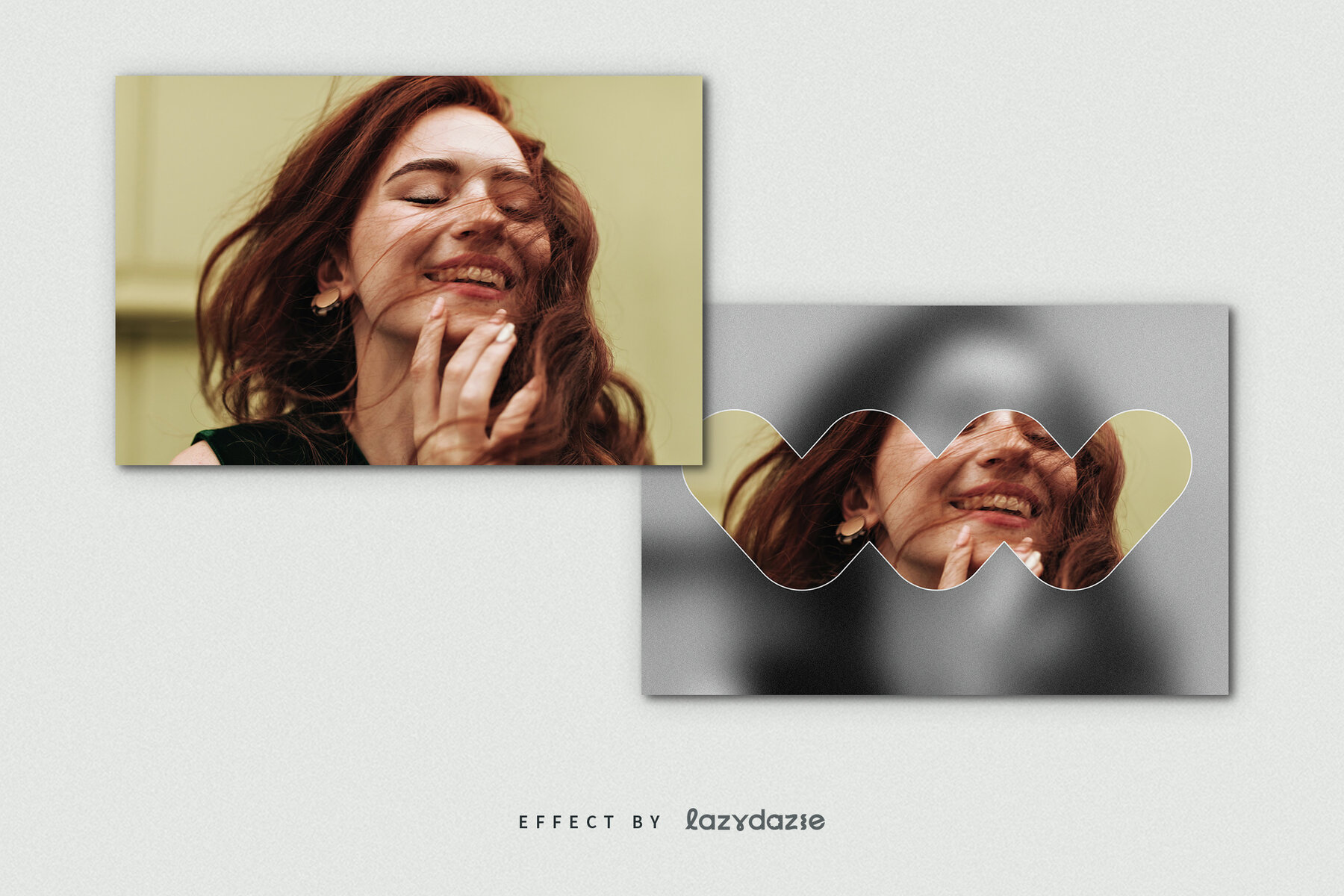 Soft Haze Image Effect Mockup 8