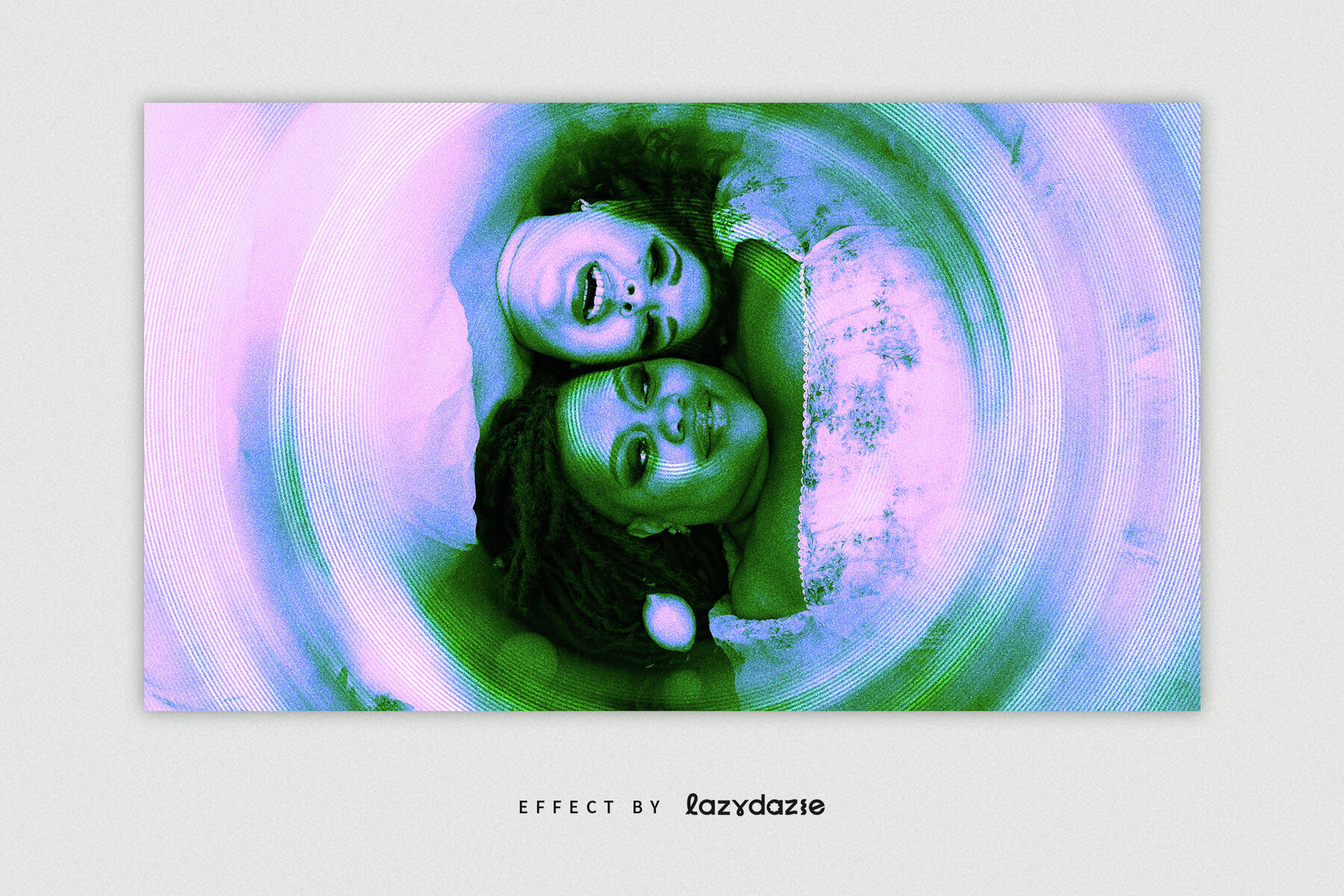 Spinning Blur Image Effect Mockup 2