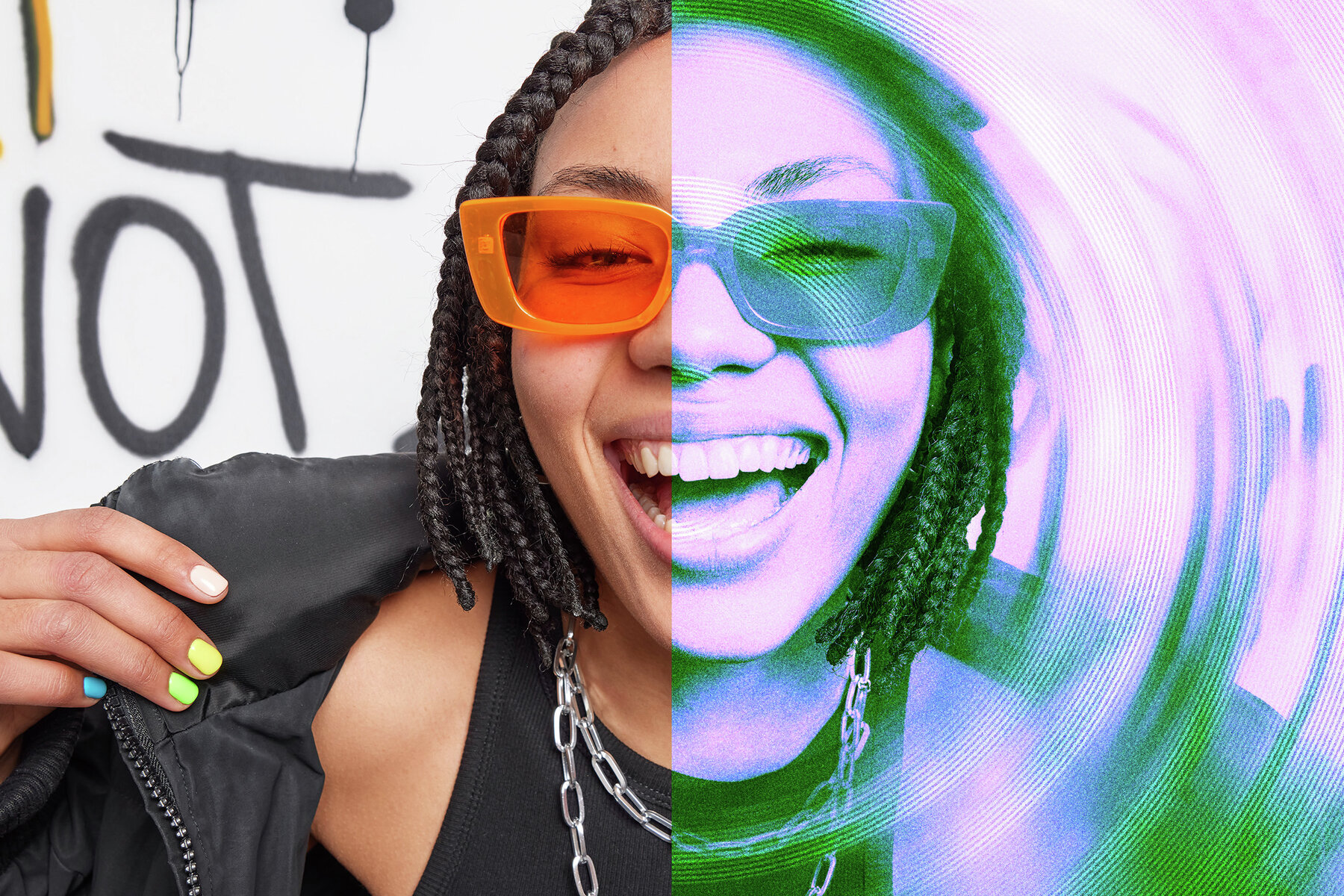 Spinning Blur Image Effect Mockup 7