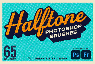 Halftone Photoshop Brushes