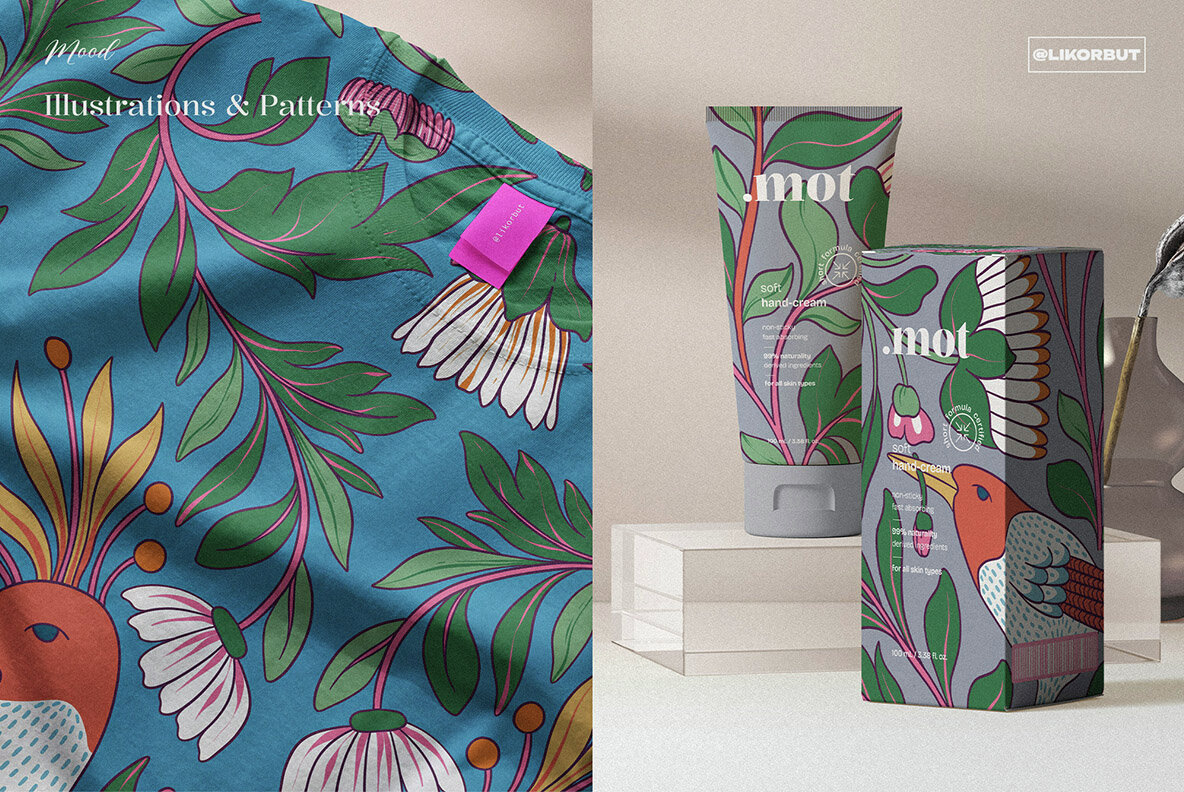 Garden Botanical Pattern and Motifs 8