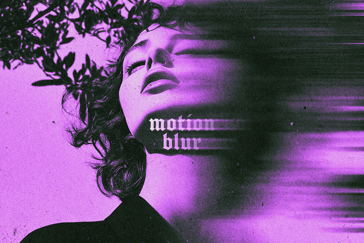 Motion Color Blur Photo Effect 1