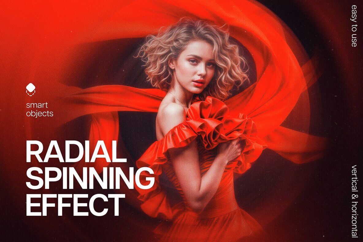 Radial Spinning Photo Effect 1