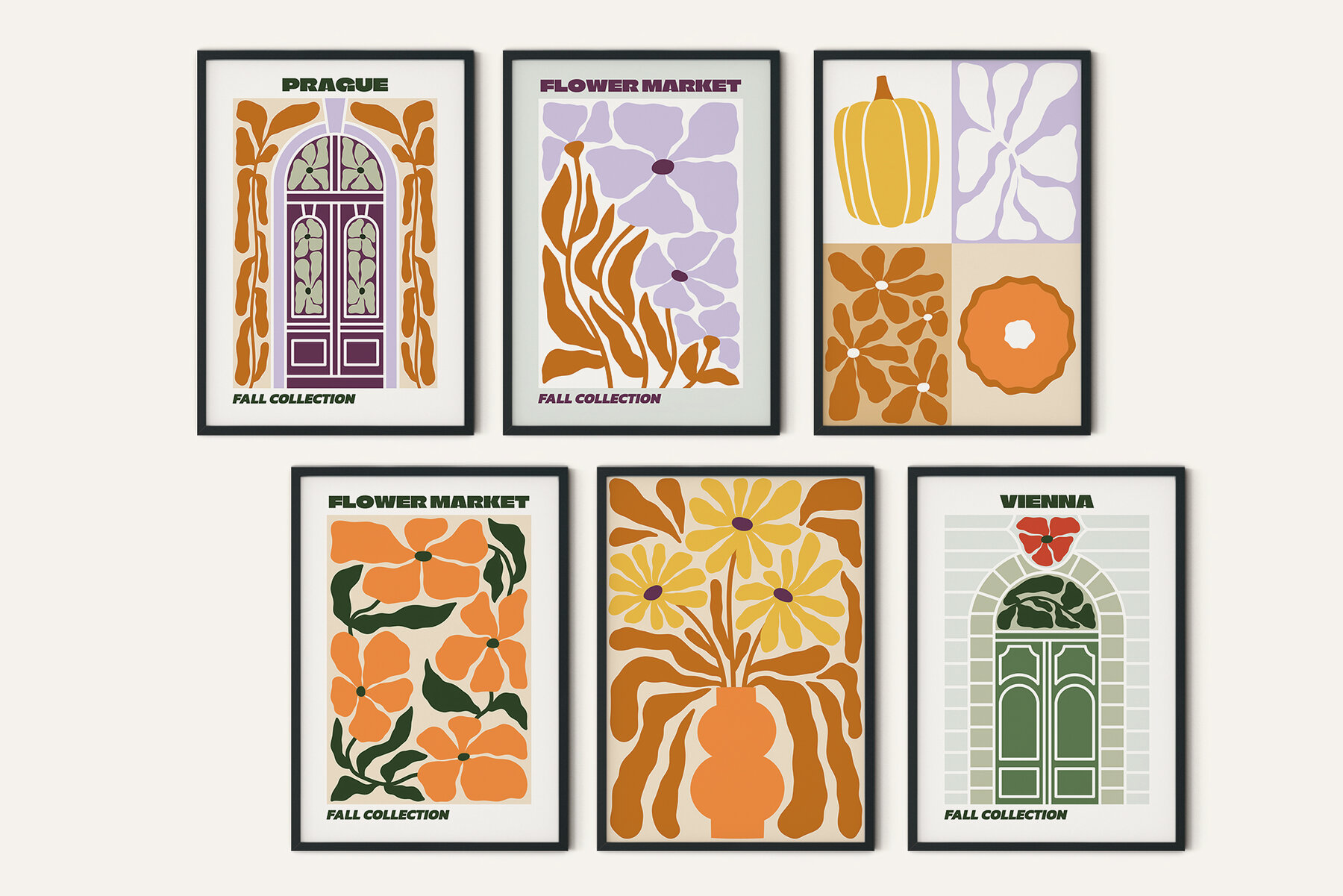 Fall Gallery Vector Poster Creator 9