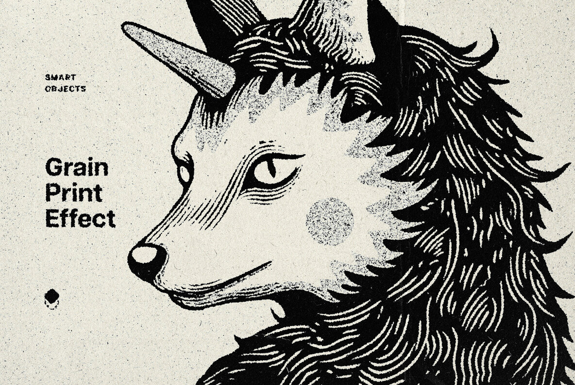 Grain Printing Effect 1