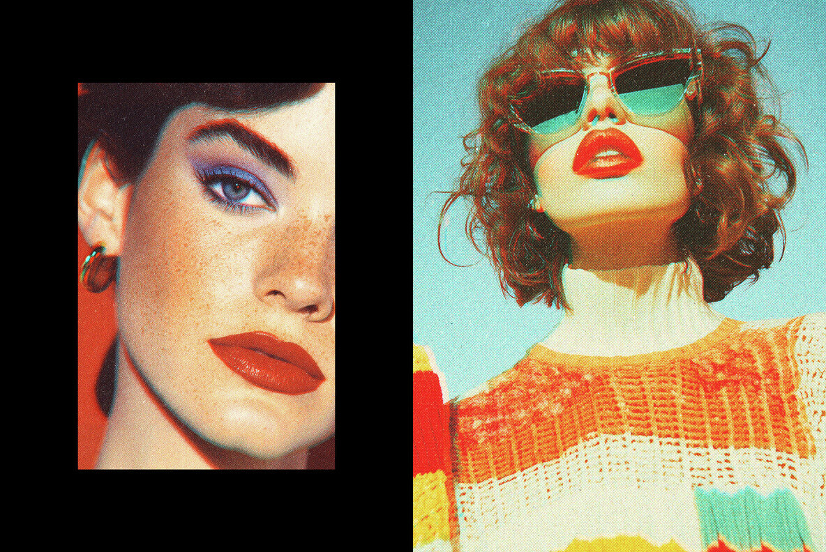 Vintage Bad Print Effect 4