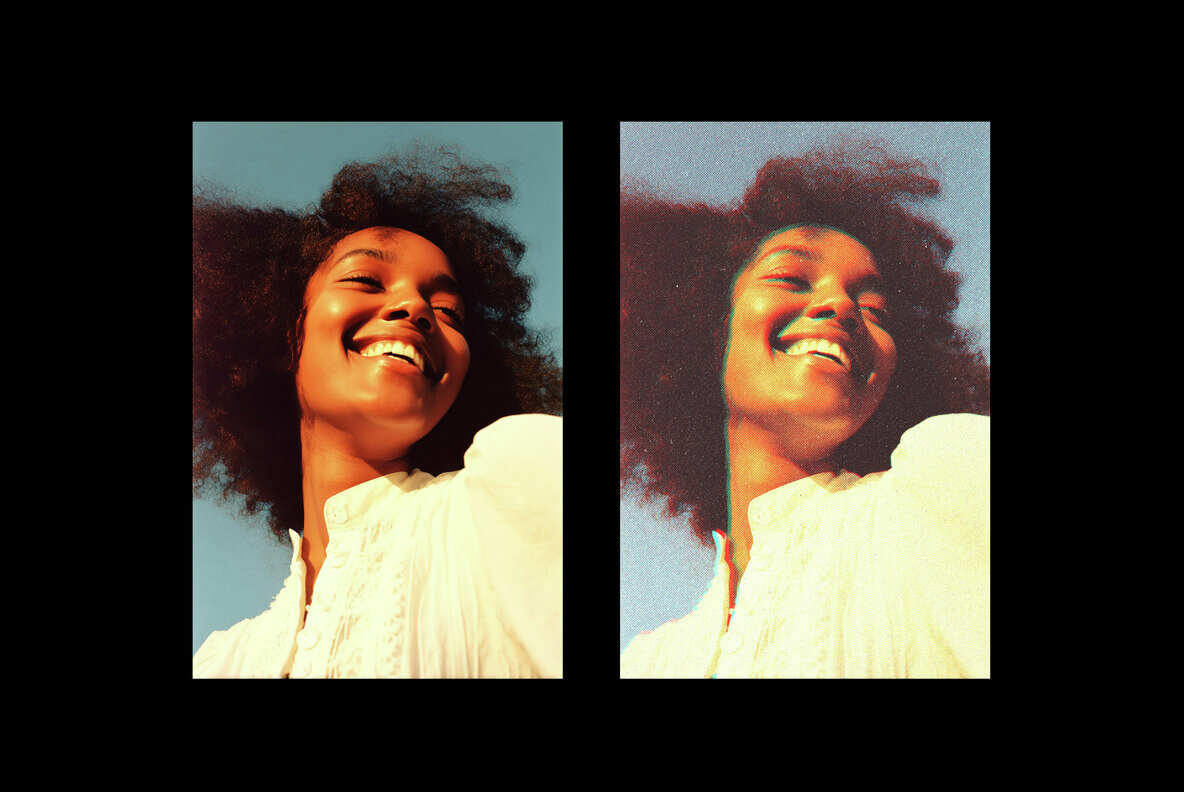 Vintage Bad Print Effect 6