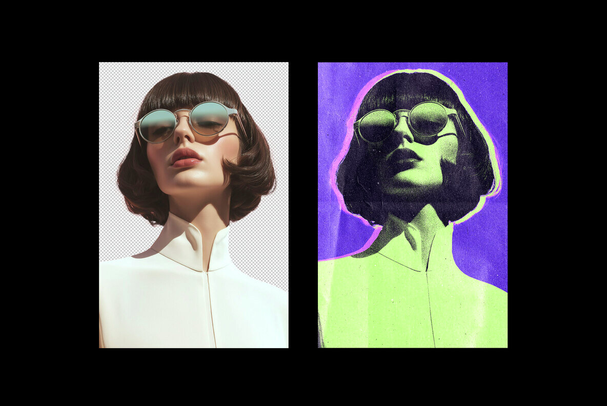 Pop Art Photo Effect 6