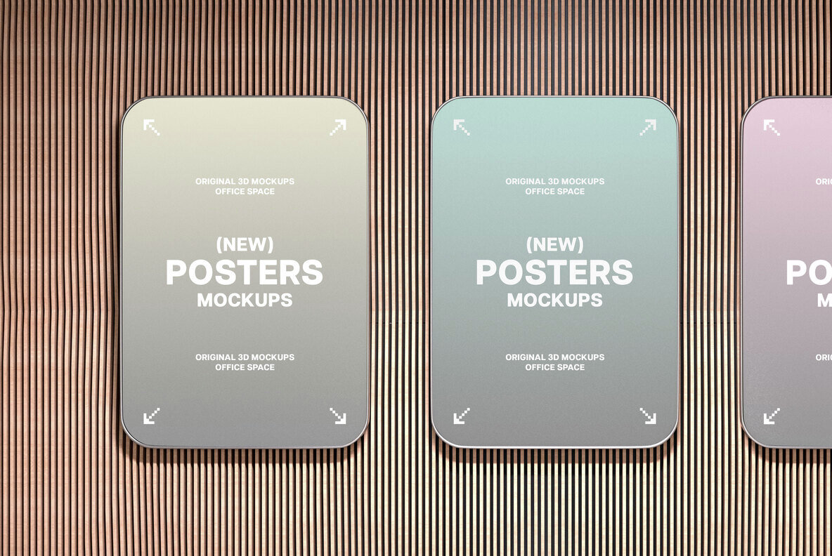 Office Interior Posters Mockups 6