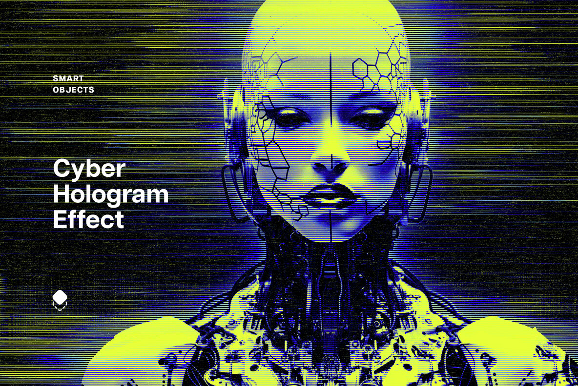 Cyberpunk Photoshop Effects Bundle 32