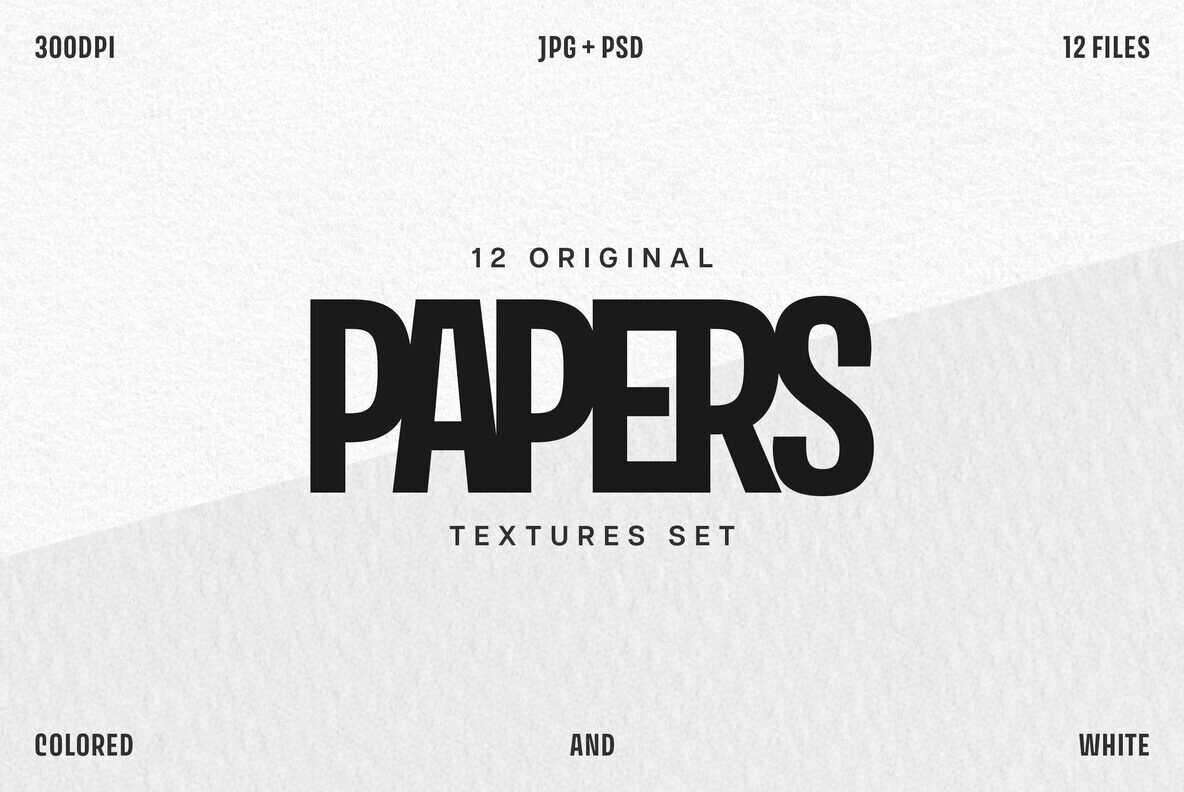 Subtle Paper Textures Collection 1