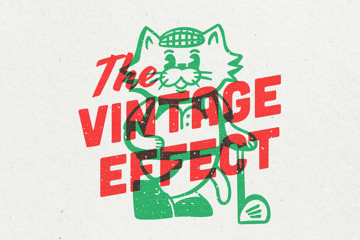 Vintage Overprint Effect 1