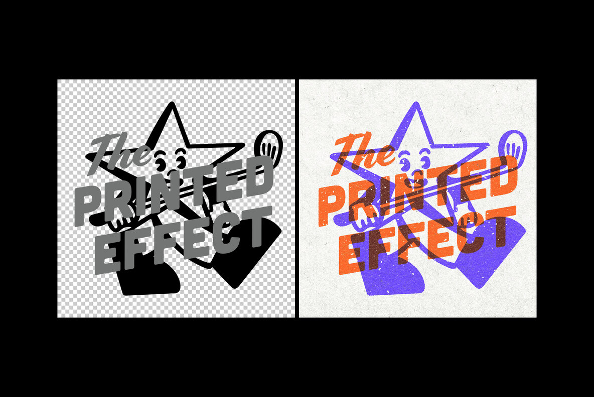 Vintage Overprint Effect 4