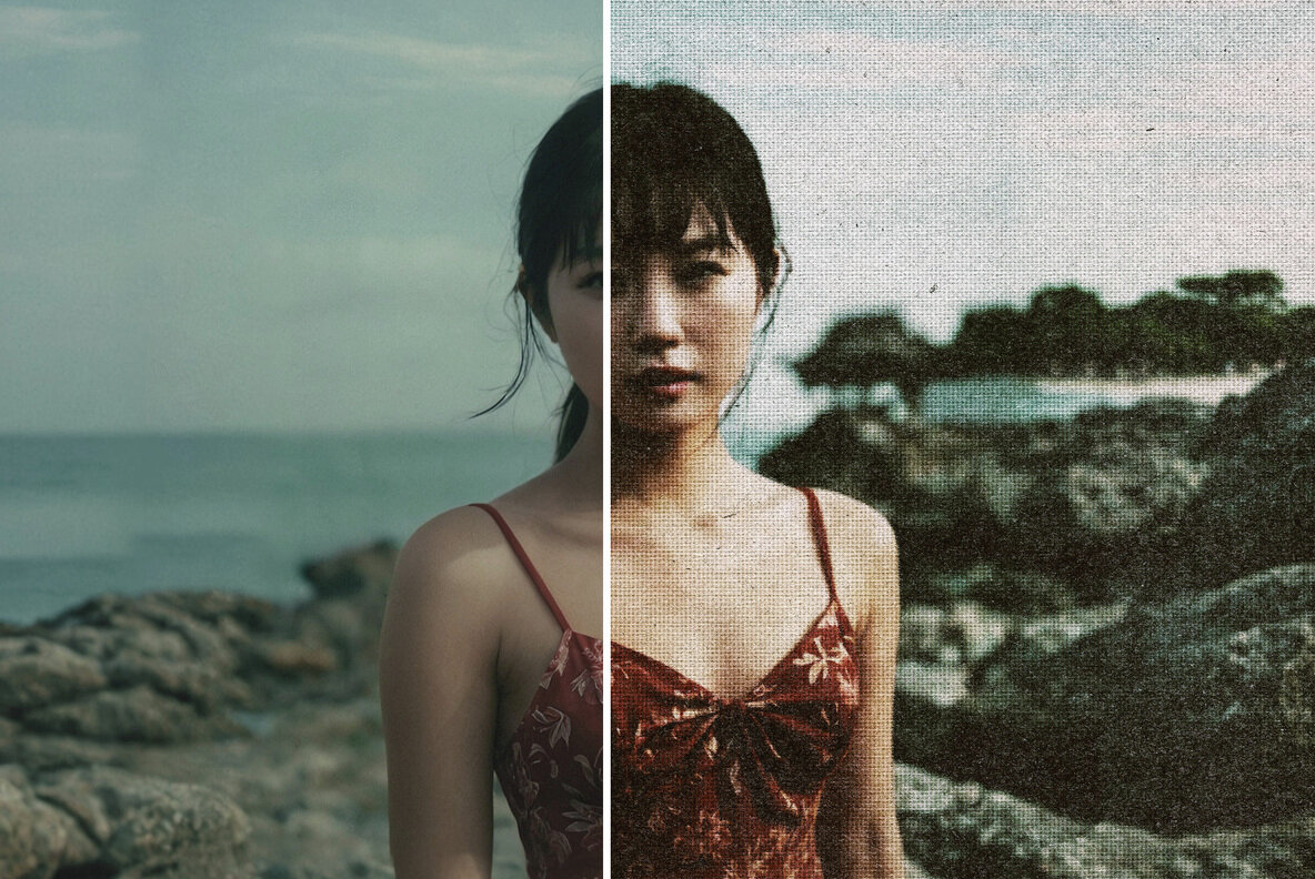 Vintage Postcard Photo Effect 5