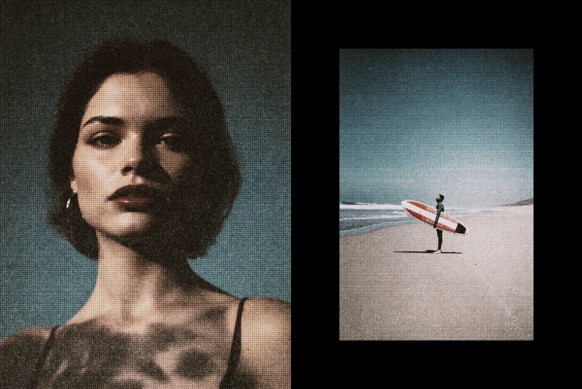 Vintage Postcard Photo Effect 6