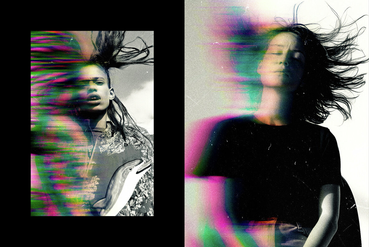 Anaglyph Blur Photo Effect 2