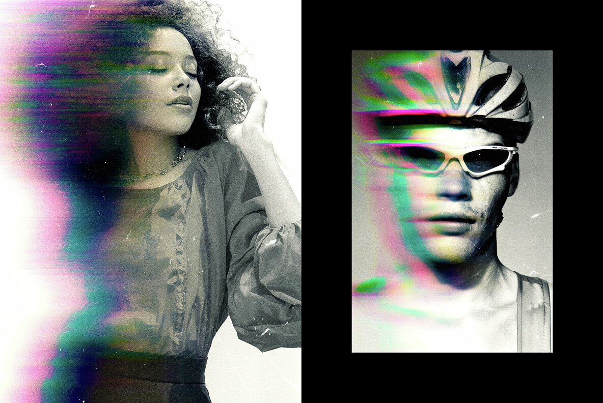 Anaglyph Blur Photo Effect 5