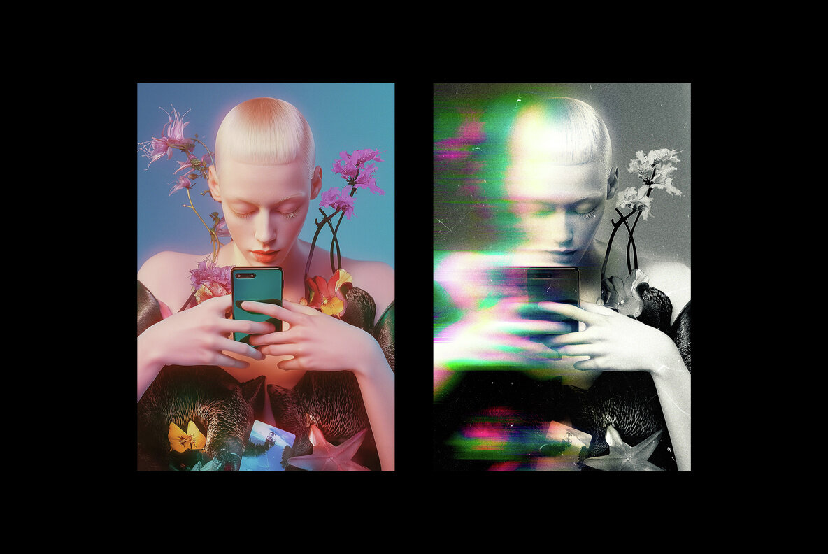 Anaglyph Blur Photo Effect 6