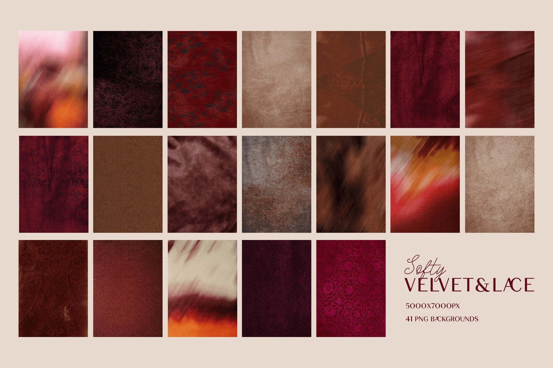 Softy Velvet and Lace backgrounds 6