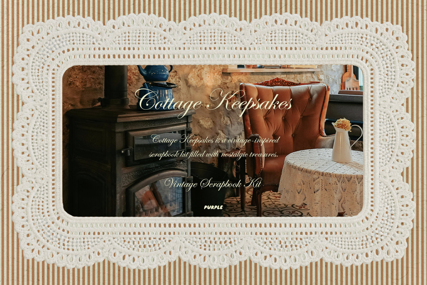 Cottage Keepsakes Vintage Scrapbook 2