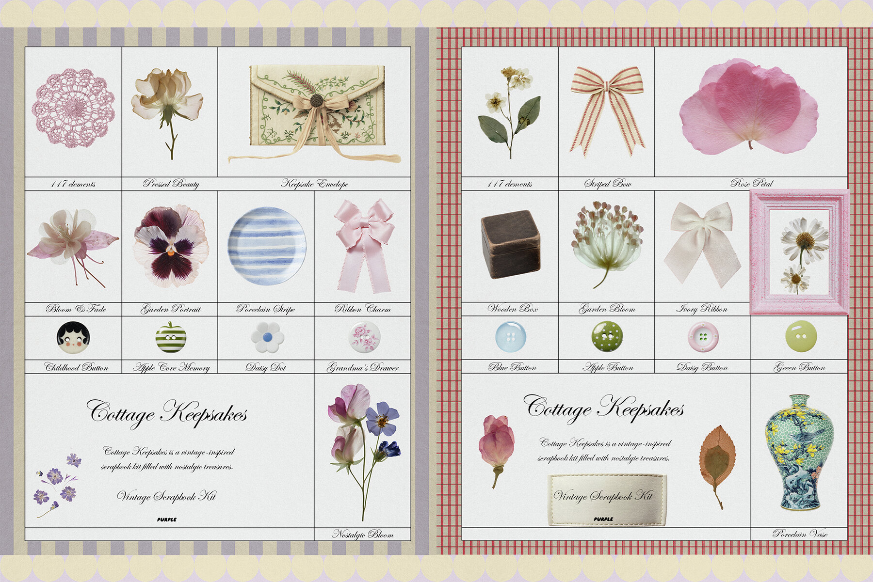 Cottage Keepsakes Vintage Scrapbook 4