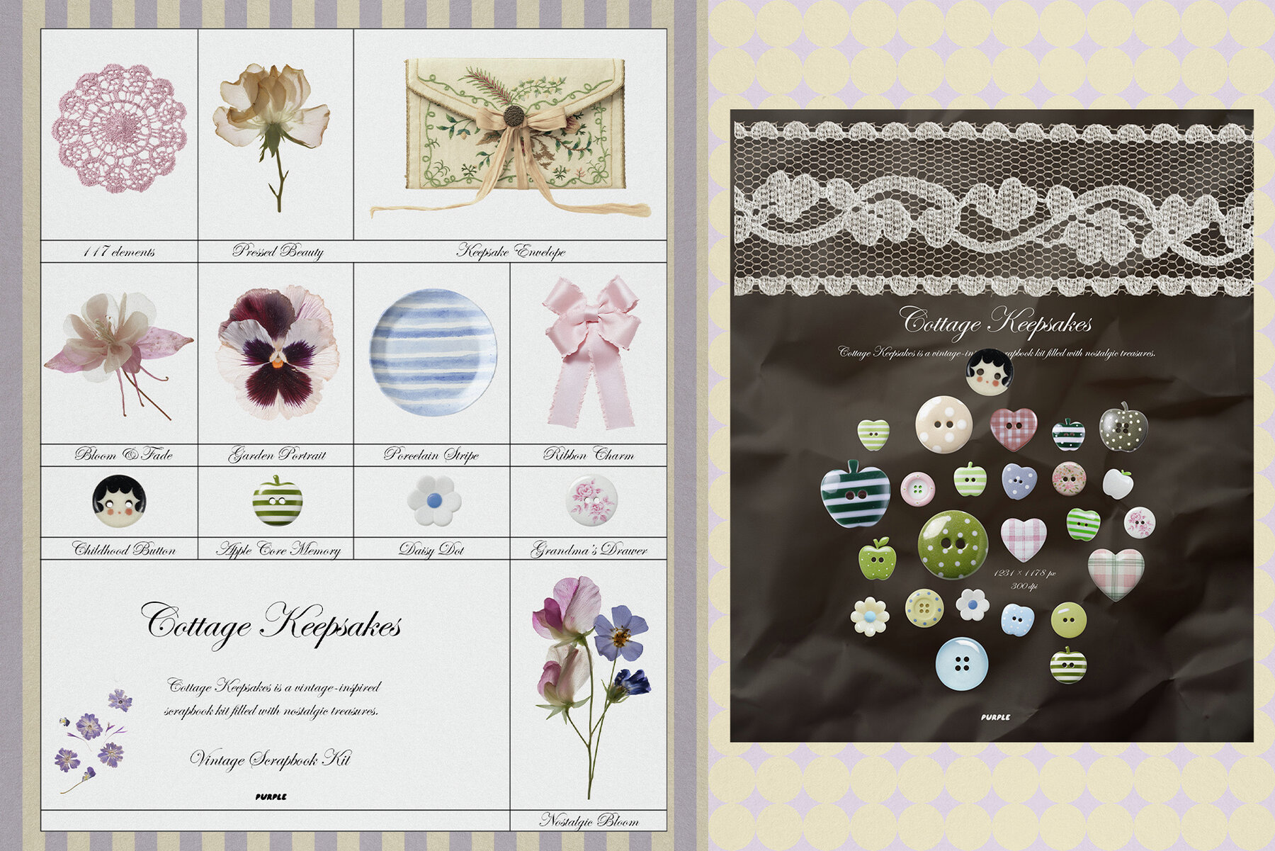 Cottage Keepsakes Vintage Scrapbook 5