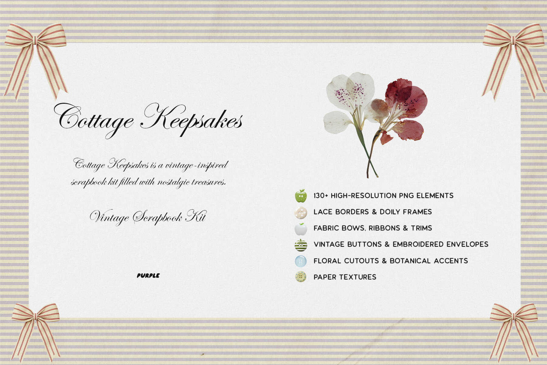 Cottage Keepsakes Vintage Scrapbook 9