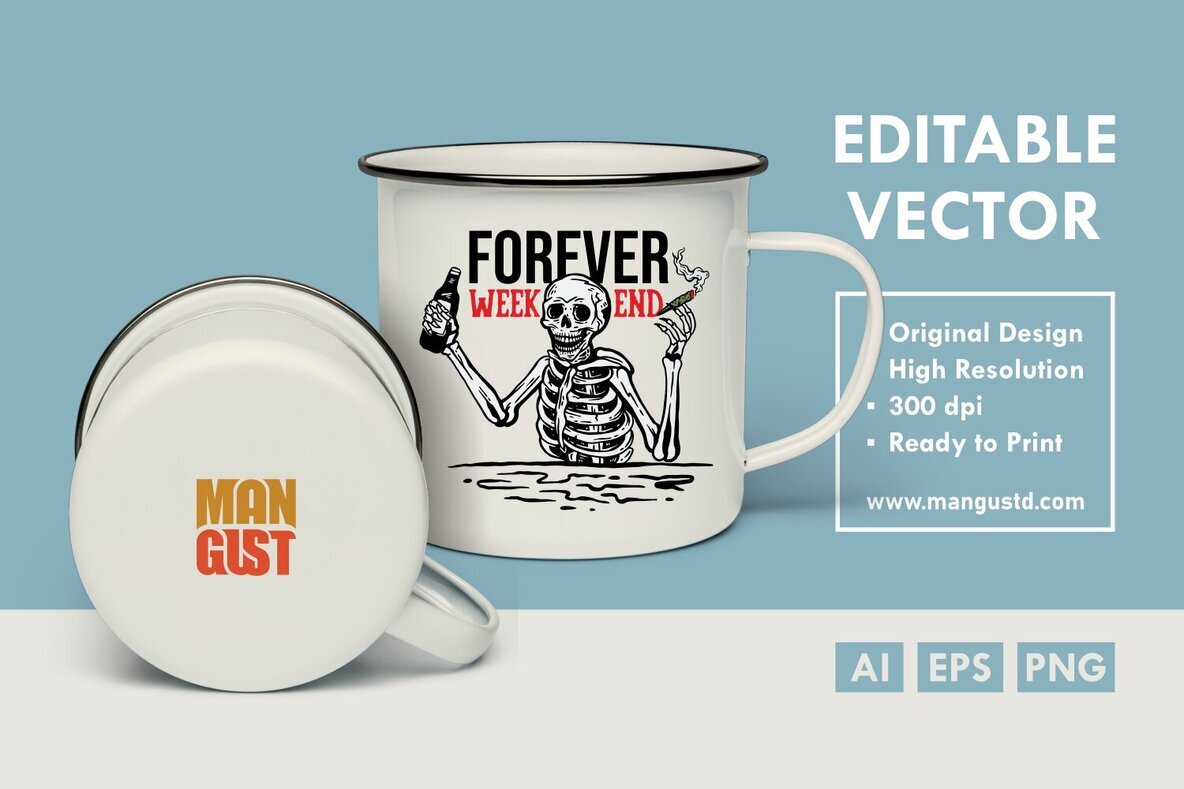 Forever Weekend Skull 3