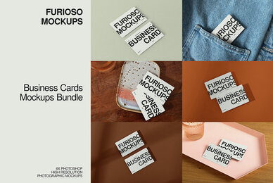 Business Cards Mockup Bundle