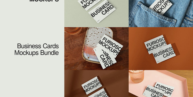 Business Cards Mockup Bundle
