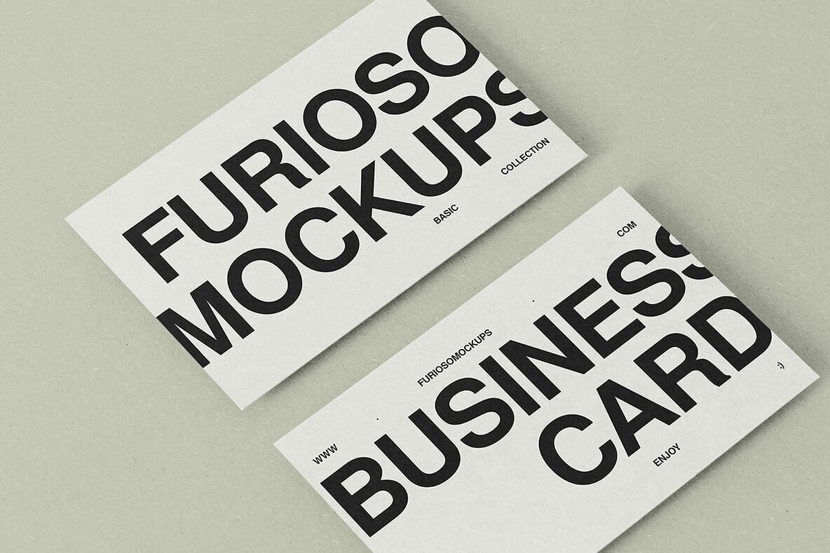 Business Cards Mockup Bundle 2